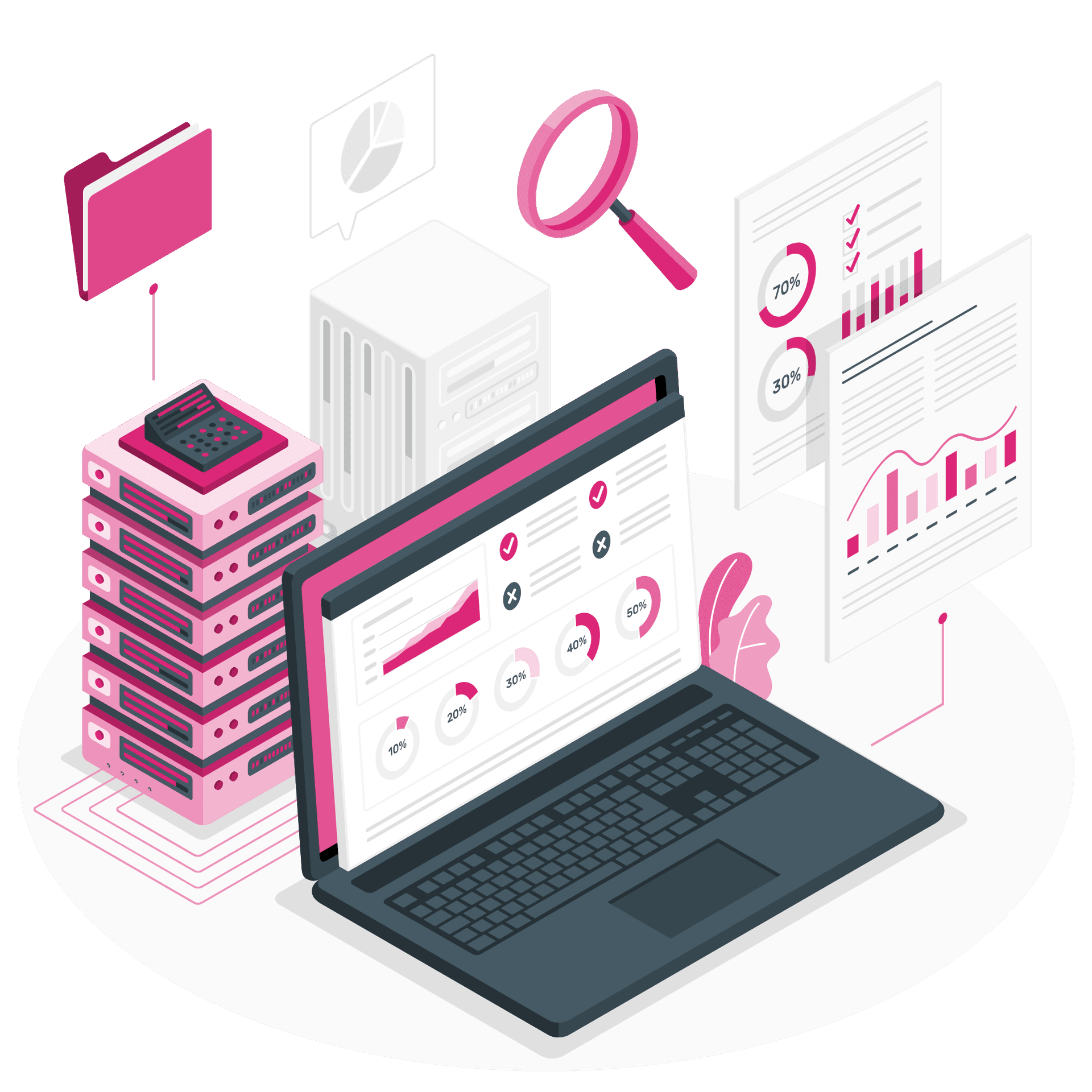 software development mockup